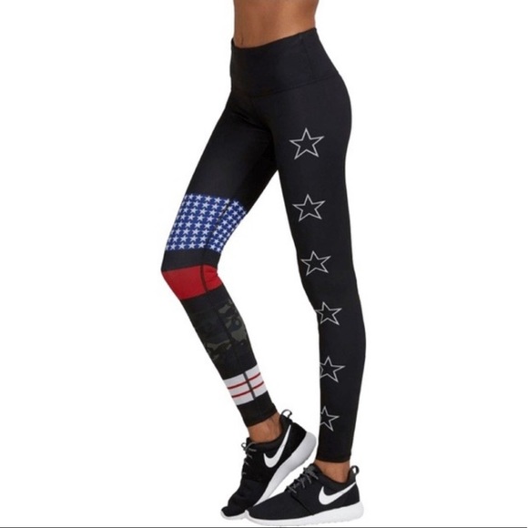 SET: Noli leggings and sports bra (stars and camo) - Picture 2 of 7